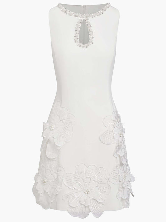 Nadia™ | Vestido Mini Elegante Sin Mangas con Recorte