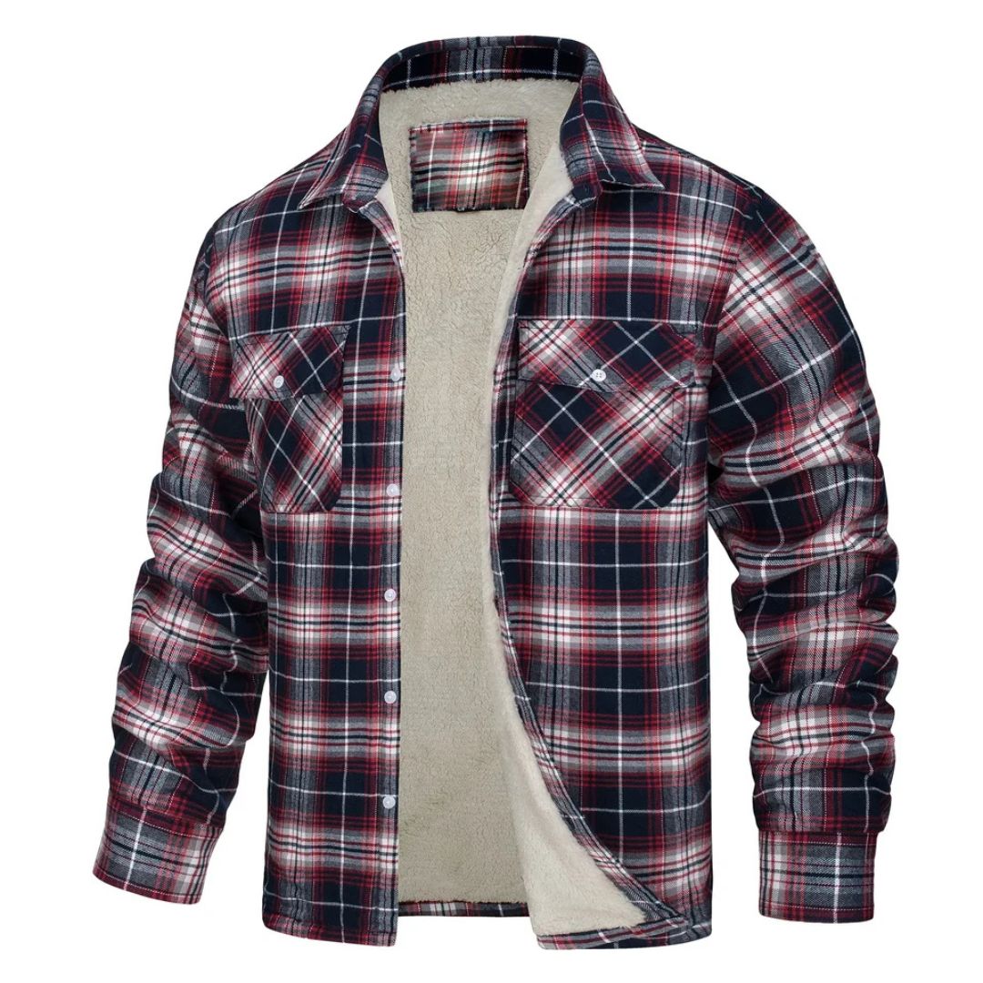 Ignacio | Chaqueta Abrigada de Cuadros