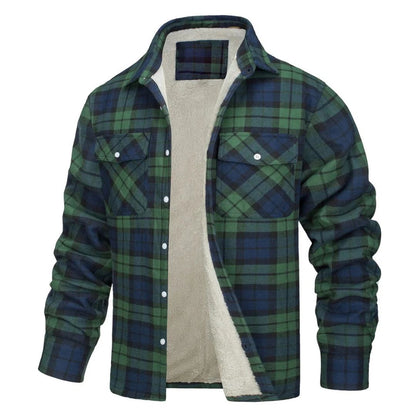 Ignacio | Chaqueta Abrigada de Cuadros