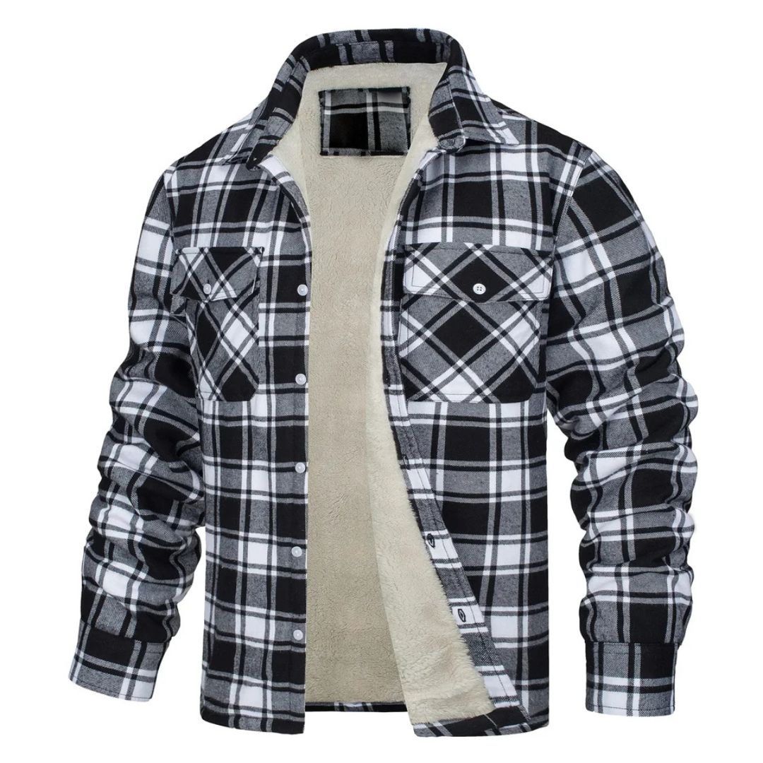 Ignacio | Chaqueta Abrigada de Cuadros