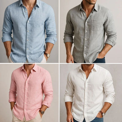 Fernando | Camisa de Lino Premium