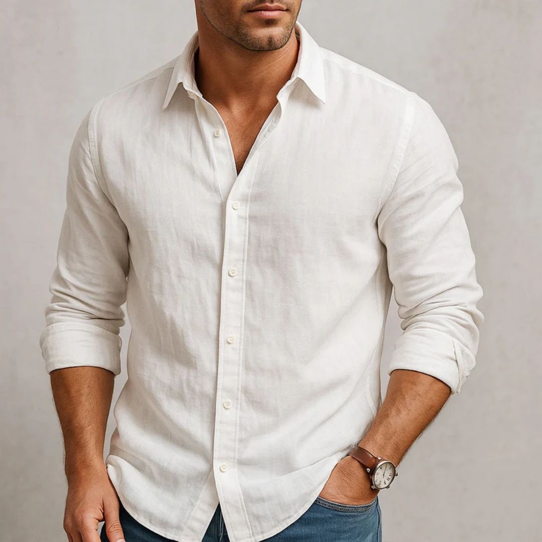 Fernando | Camisa de Lino Premium