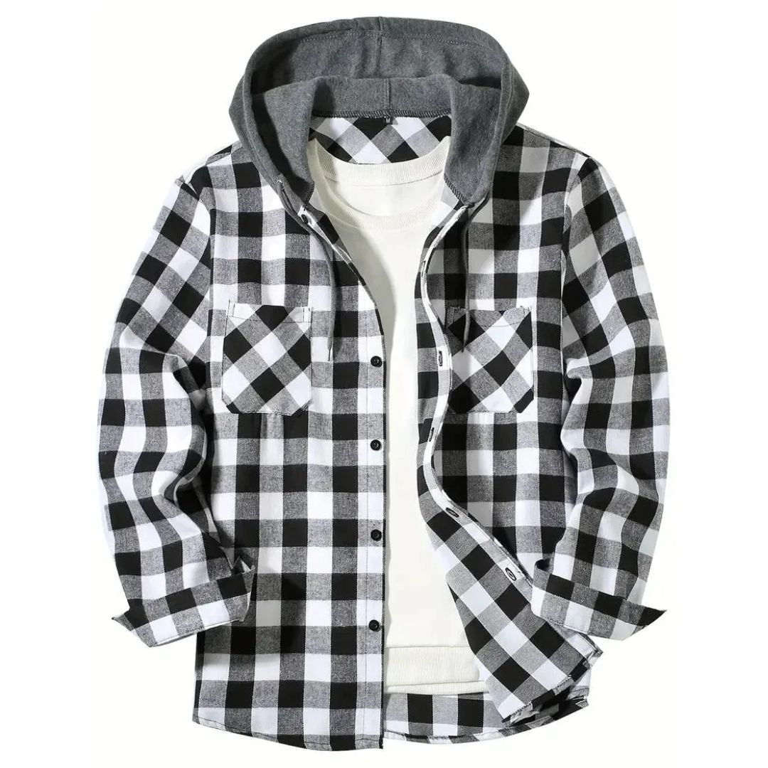 Juan | Chaqueta de Cuadros Urbana