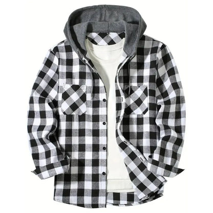 Juan | Chaqueta de Cuadros Urbana