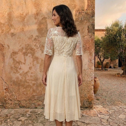 Luciana™ | Vestido de Gasa Elegante