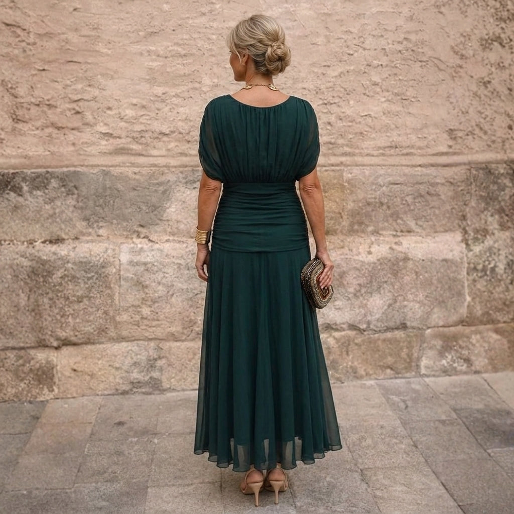 Mikaela™ | Vestido Maxi de Hombros Descubiertos