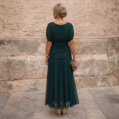 Mikaela™ | Vestido Maxi de Hombros Descubiertos